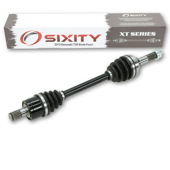 Sixity XT Rear Left Axle compatible with Kawasaki Brute Force 750i 2010 - KVF750EAF 4X4