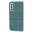 thumbnail image 5 of Dteck for Samsung Galaxy S21 Plus Flip Wallet Case, PU Leather Case with Cart Slot Kickstand and Lanyard Strap Shockproof Protective Case for S21 Plus 6.7" 2021 Ladies Women Men, Darkgreen, 5 of 12