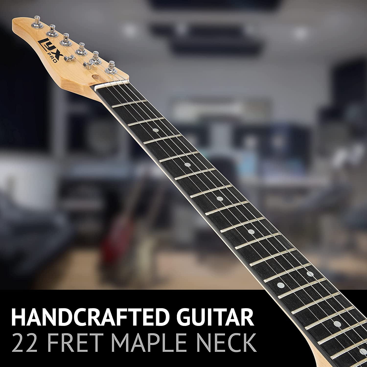 LyxPro 39" Left Hand Telecaster Electric Guitar