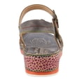 thumbnail image 5 of L'Artiste Goodie Hand-Painted Leather Floral Sandal, 5 of 7