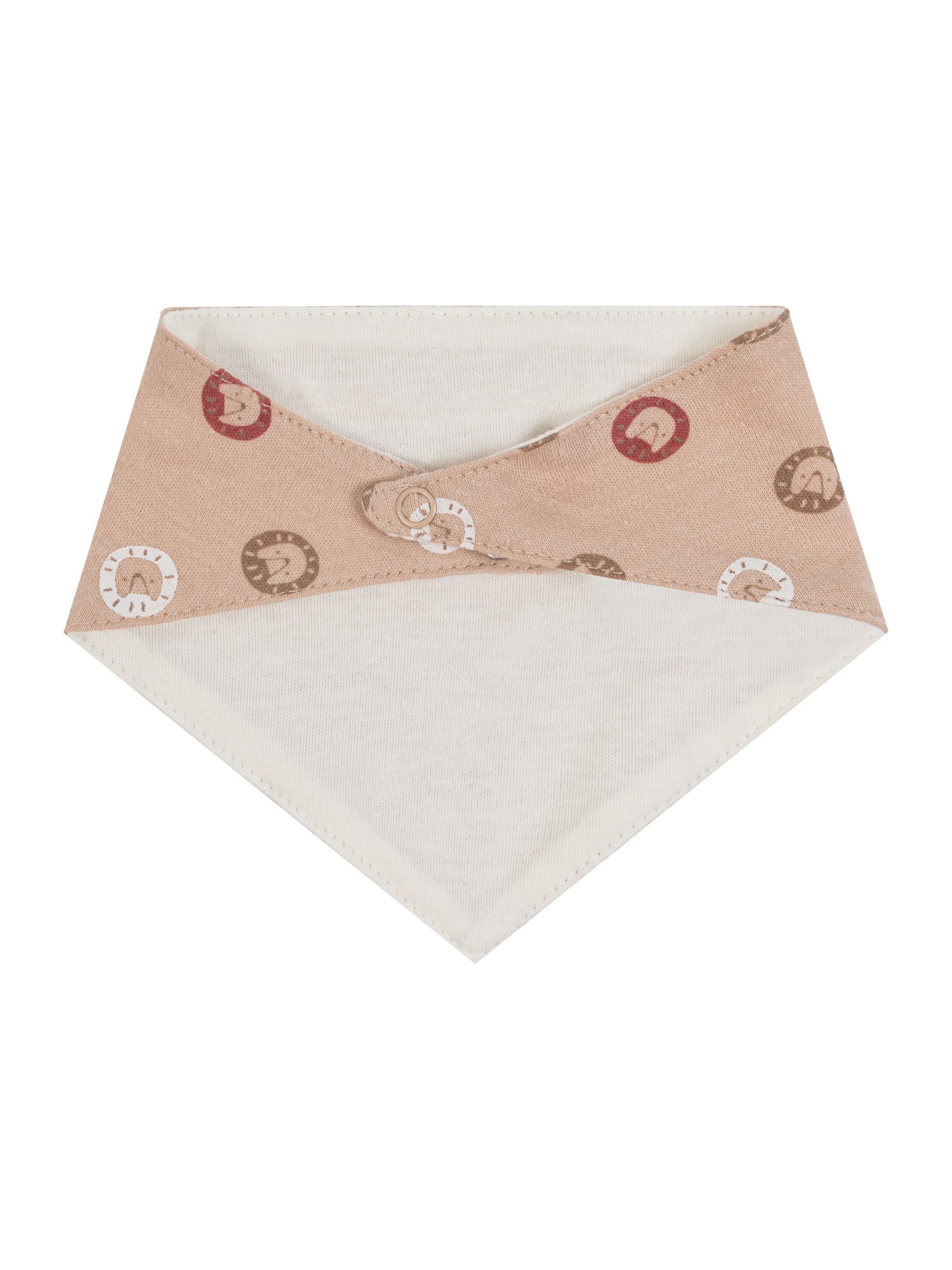 Wonderluxe Newborn Boys' Print Bodysuit, Bib and Pant , 3-Piece Set, Sizes 0/3M-6/9M