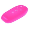 thumbnail image 4 of Tachiuwa 4 Buttons Remote Key Silicone Case Cover Explorer Rose Red, 4 of 8