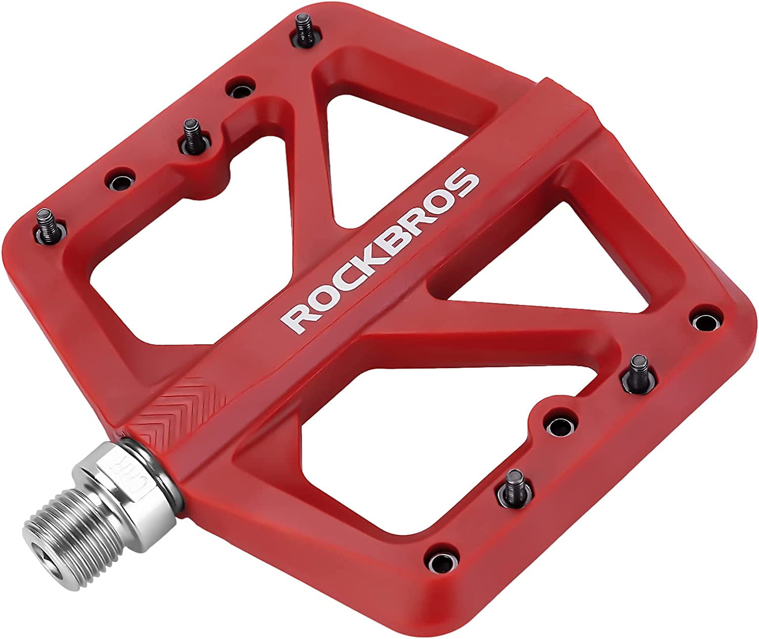 ROCKBROS Cycling Pedals Mountain Road Bike Pedals Bicycle Nylon Flat