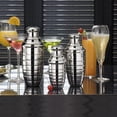 thumbnail image 2 of American Metalcraft BHS117 Beehive S/S 16 Oz Cocktail / Martini Shaker, 2 of 2