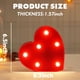 thumbnail image 3 of Letrero de neón Toystoory corazón Iluminación navideña rojo, 3 of 6