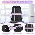thumbnail image 3 of Backpack for Girls 3PCS Bow School Backpacks with Lunch Box Pencil Case Kids Backpack for Elementary Travel Backpack, 3 of 4