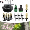 thumbnail image 2 of Clearance! 360° Curved Garden Automatic Irrigation System 360 Bendable Adjustable Garden Watering System Water Saving Design Drip Irrigation System for Garden Yard Automatic Water Dripper,O, 2 of 8
