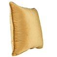 thumbnail image 3 of Luminous Piping Border Pillow - 20" - Gold, 3 of 4