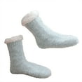 thumbnail image 4 of UAMVSH Slipper Socks for Women Winter Warm Fleece Lined Socks Christmas Cozy Soft Thick Fuzzy Socks, 4 of 6