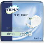 TENA Absorbent Pads Night/Super 24 Each (Pack of 3)