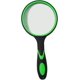 thumbnail image 1 of lupa 10x (noir Vert), Loupe De Lecture Portable Avec Poigne En Caoutchouc Souple Antidrapante, Loupe 75 Mm, Loupe Incassable Pour Lire Des Livres, 1 of 4