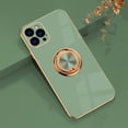 thumbnail image 1 of Funda de teléfono cuadrada de caramelo suave para iPhone 11 12 13 14 Pro Max XS X XR 7 8 Plus SE 2020 mini anillo de soporte de silicona a prueba de golpes Tan Jianjun unisex, 1 of 2