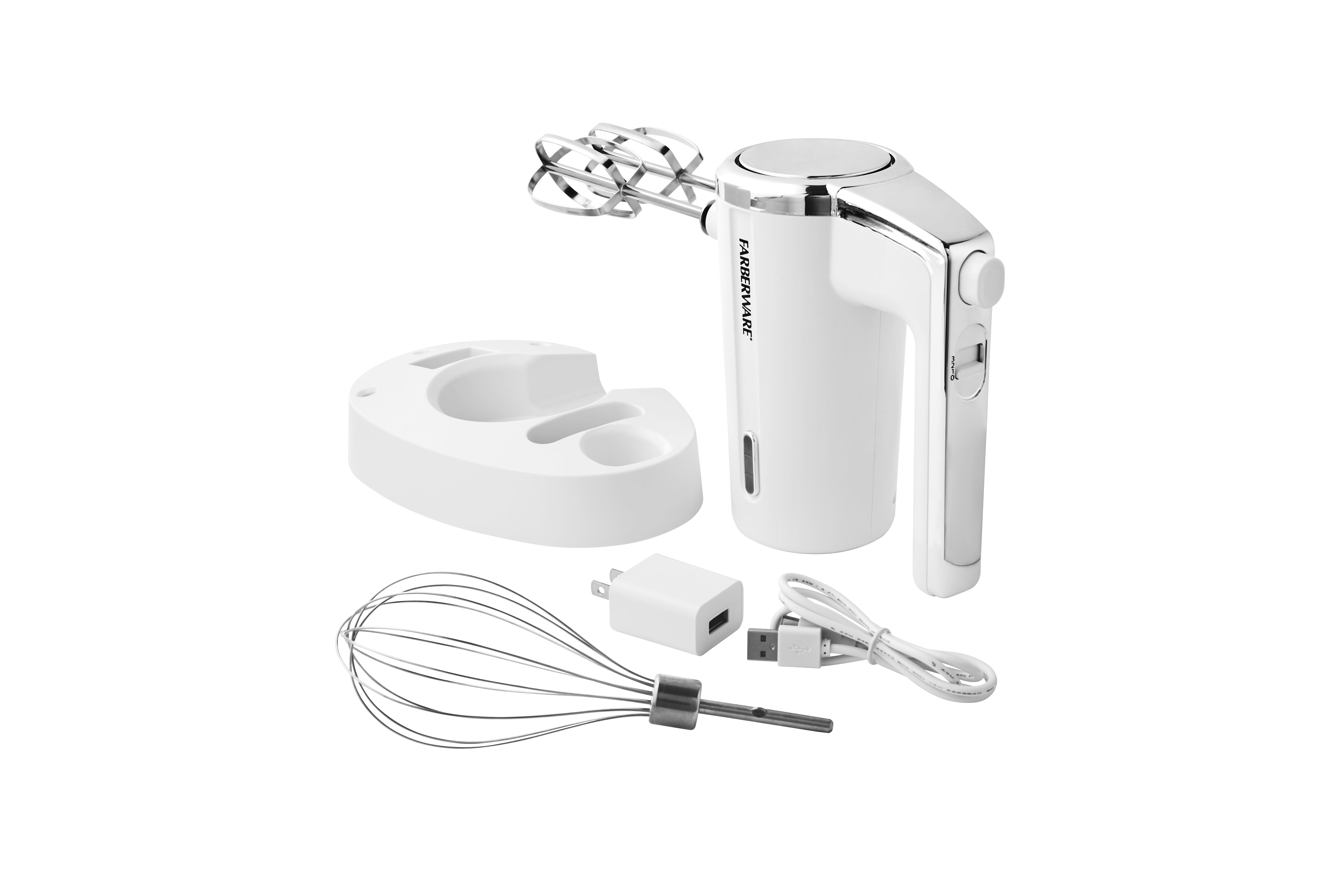 Fridja Hand Mixer Electric 3 Speed Hand Mixer Wireless Kitchen