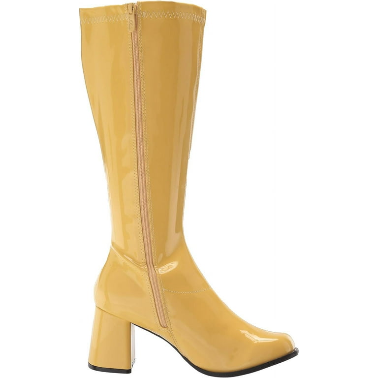 Ellie Shoes Women's Knee High Boot Fashion 8 Yellow