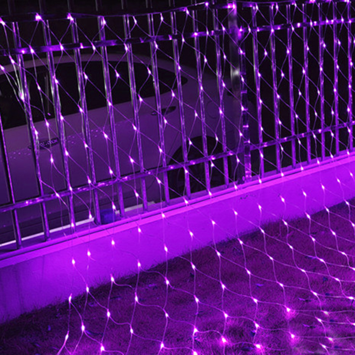 4.9ft x 4.9ft LED Mesh Net String Lights Christmas Fairy String Lights