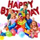 thumbnail image 4 of Feliz cumpleaños globo Banner fiesta 16 pulgadas 3D globo de papel de aluminio kit decoración de fiesta de cumpleaños, 4 of 5