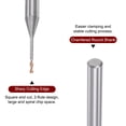 thumbnail image 4 of Cuadrado Nariz Extremo Molino 4mm Vástago 1mm x 10mm Titanio Recubierto Sólido Carburo 2 Flautas Extra Larga Molienda Cortador para Inoxidable Acero Aleación Endurecido Acero, 4 of 6