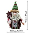 thumbnail image 3 of PENGXIANG Christmas Forest Old Man With Lamp Pendant  Face - Less Doll Shining Small Penda, 3 of 6