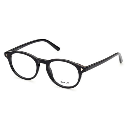 Bally Oval Eyeglasses BY5032 001 Black 49mm