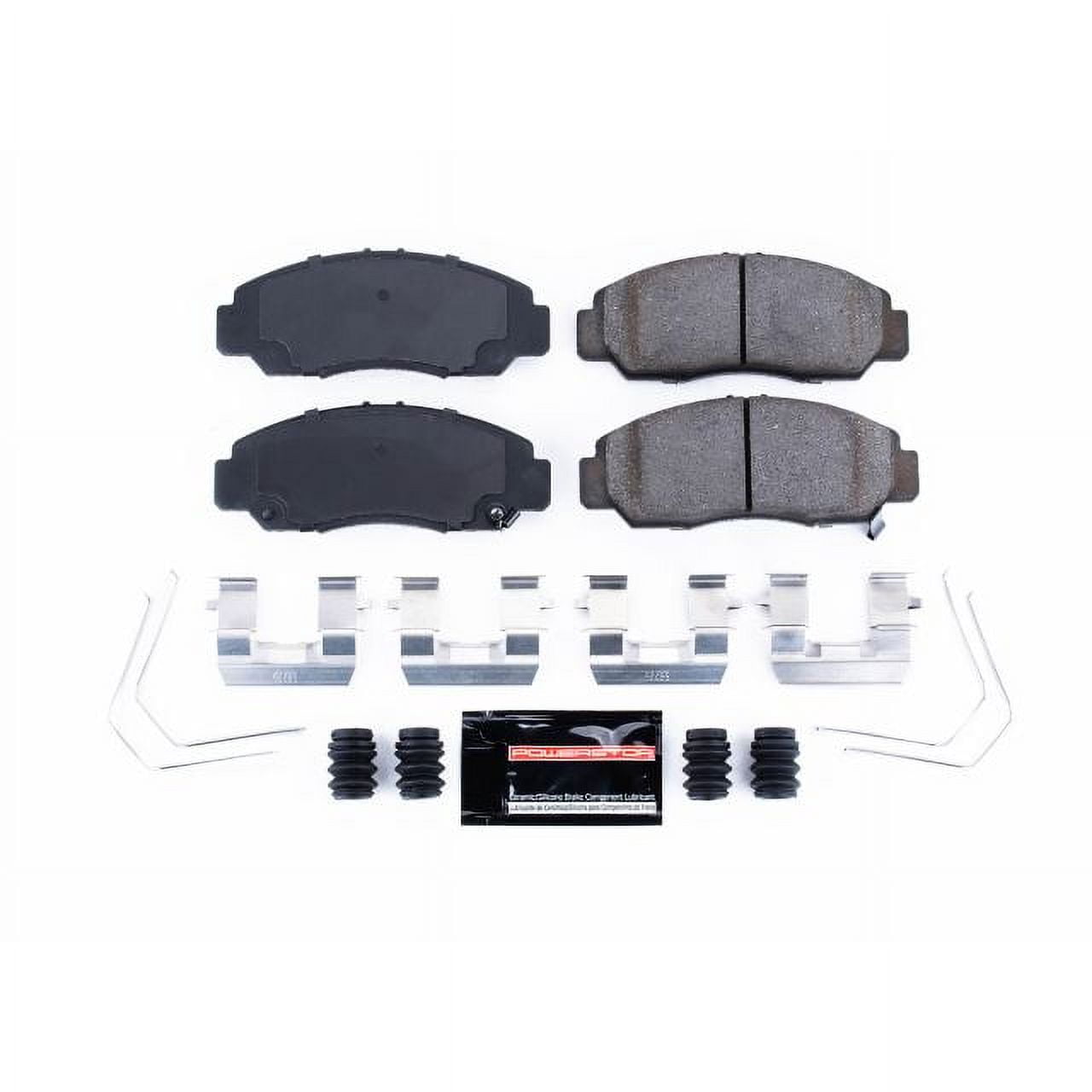 Power Stop Front Z23 Evolution Carbon-Fiber Ceramic Brake Pads Z23-1608