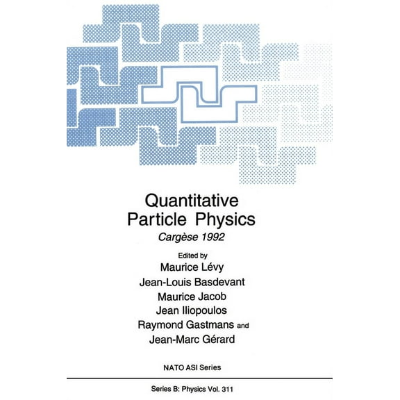 NATO Asi Series Quantitative Particle Physics: Carga]se 1992, Book 311, (Hardcover)