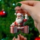 thumbnail image 4 of 1Pcs 2D Cartoon Mini Santa Claus Christmas Tree Decoration Hanging Pendant Holiday Old Man Decorations Xmas Hanging Accessories, 4 of 5