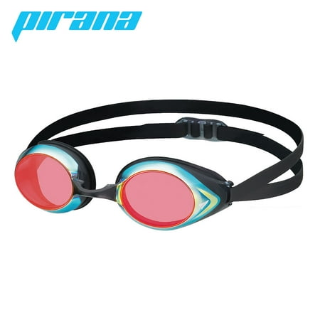 VIEW Swimming Gear Pirana Master Racing Mirrored (Best Racing Swim Goggles)