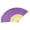 Purple, variant on Dbuoem Silk Folding Fan Bamboo Hand Fans with Organza Bags Wedding Guests Fans Party Decoration