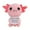 B, variant on Hometravel Mini Knitted Axolotl Plush, Positive Affirmation Crochet Animal Toy, Handcrafted Soft Doll for Shelf Display