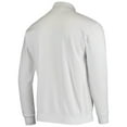 thumbnail image 3 of Men's Colosseum White Washington Huskies Tortugas Logo Quarter-Zip Jacket, 3 of 3