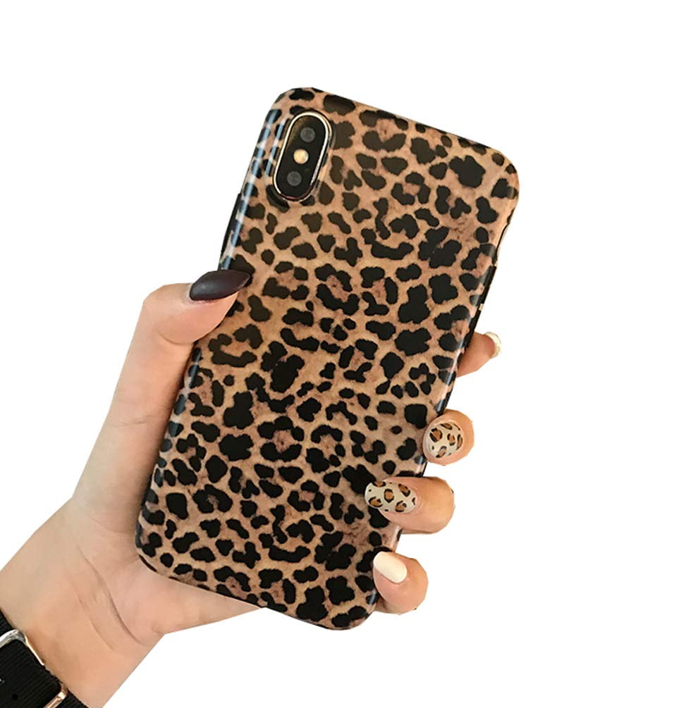 Iphone xs leopard case Clearance