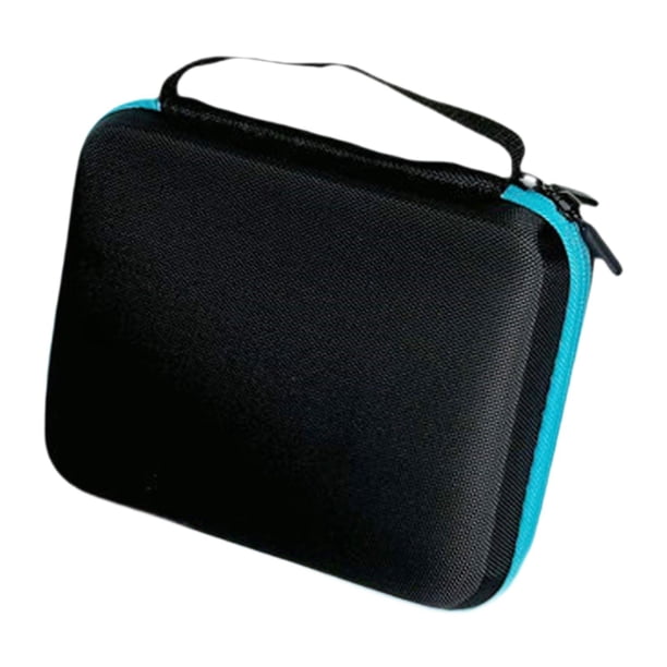 Estuche profesional para yoyo, bolsa protectora para accesorios con asa, bolsa interior de malla, 6 compartimentos para guardar bolas. azul
