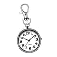 thumbnail image 4 of Nurse Watch Pocket Watch Gift Compact Women Men Casual con Hebilla de llave Matrícula de enfermería para el cumpleaños Actividades al aire libre Negro, 4 of 8