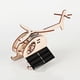 thumbnail image 4 of 1 Set de juguete para niños: maqueta de helicóptero solar para armar, juguete científico, 4 of 8