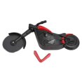 thumbnail image 1 of Pizza Cutter Wheel Motorbike Appearance Stainless Steel Pizza Roller Knife for Home Kitchen Red, 1 of 4