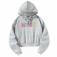 thumbnail image 2 of Sudaderas con capucha informales para mujer, sudadera ligera para el hogar, para viajes XL, 2 of 8