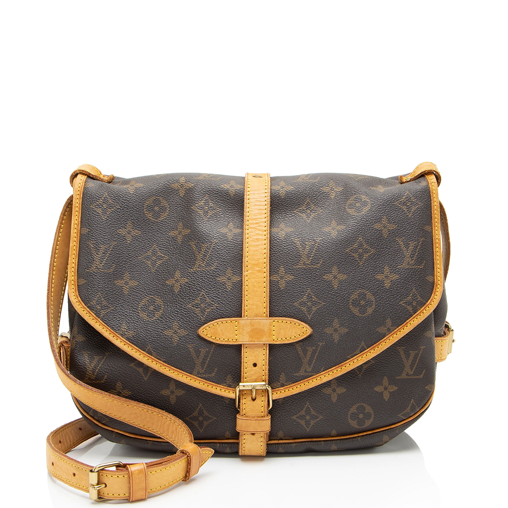 Pre-Owned Louis Vuitton Monogram Canvas Saumur 30 Messenger