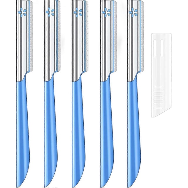 Facial Hair Remover, Dermaplaning Tool, Travel Razor, Japanese Blades For Sensitive Skin, Includes Exfoliating Benefits, Essential Beauty Tool