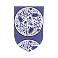 thumbnail image 5 of Wukai Blue And White Porcelain Pattern Print Garden Flag 12.5x18 Inch Double Sided Sun-resistant Rain-resistant, Wrinkle-resistant Colorfast(Only Flag), 5 of 7