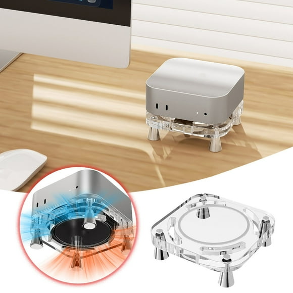 Desktop Acrylic Computer Stand Base for Enhanced and Stable Elevated Laptop Support