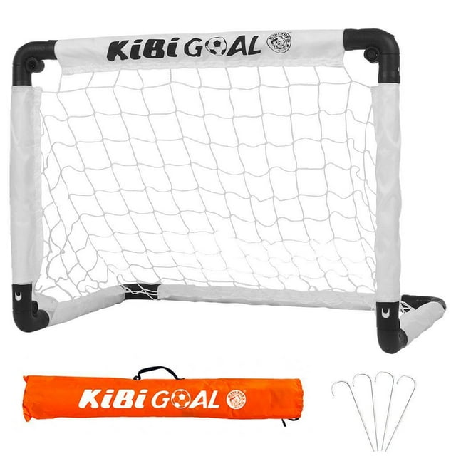 fastboy Ensemble de But de Soccer pour Enfants Mini Ballon de Filet et Blanc avec Sac de Rangement