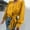 Yellow, variant on AOOCHASLIY Women Fall Tops Fashion Women Casual Solid V-Neck Cardigan Long Sleeve Bandage Loose T-Shirt Blouse Tops