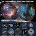 thumbnail image 3 of Planetarium Star Projector, Galaxy Projector, Realistic Starry Sky Night Light With 12 Movie Discs, Solar System Constellation Moon For Kids Bedroom L, 3 of 5