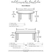 Ultimate Textile Rectangular 60 x 126-Inch Tablecloth