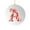 A, variant on yulier 26 Initial Letters Christmas Ornaments, Personalized Christmas Candy Cane Initial Ornaments, Christmas Tree Decorations 3.9" Round Acrylic Hanging Pendant Christmas Gifts