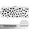 thumbnail image 5 of Kitchen Rugs Sets Of 2,White and Black Of Leopard Print Anti Fatigue Kitchen Mat Rugs Non Slip Washable,Decorative Kitchen Floor Mats for Kitchen,Sink,Laundry,17"X47", 5 of 5
