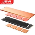 thumbnail image 2 of Copper M.2 HeatSink with Nano Thermal Pads, NVMe NGFF Pure Copper SSD Cooler Solid State Disk Radiator for Laptop Desktop Copper II, 2 of 6