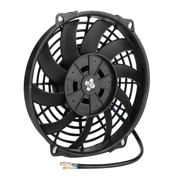 Car Air Conditioning Fan 24V 9'' Universal Car Curved Blade Air Conditioner Condenser Electric Cooling Fan