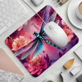 thumbnail image 2 of Dragonfly Printed Square Desk Mat Mousepad, 8.3x9.8 Inch, Non-Slip Rubber Bottom, Suitable for Office and Gaming, 2 of 6