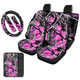 Pink Camo Car Accessories
